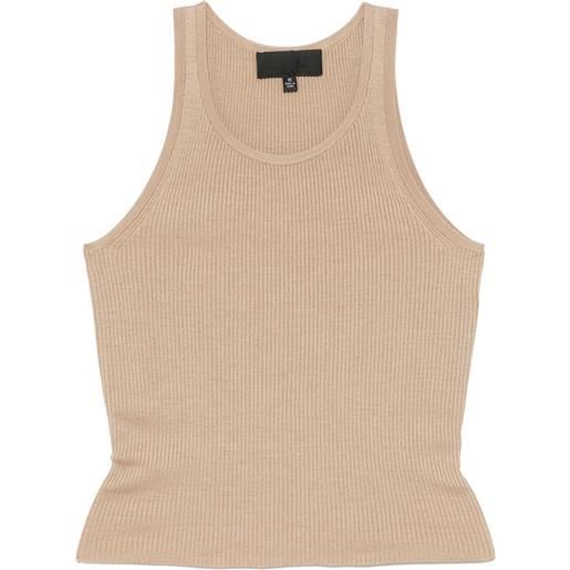 Nili Lotan canotta lottie - marrone