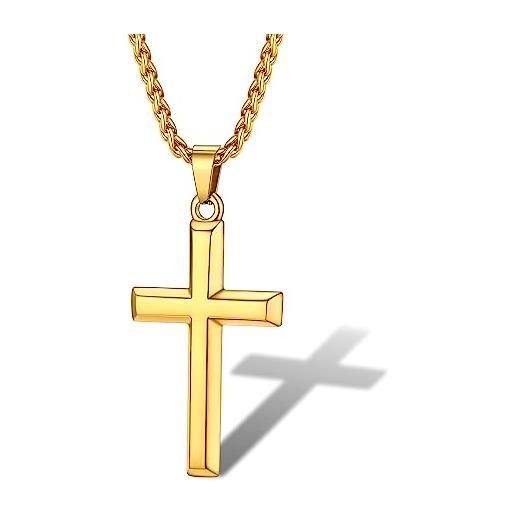 Collana Di Gesù INRI Croce Collana In Acciaio | Negozio Cristiano | Boutique Chrétienne - Foto 11