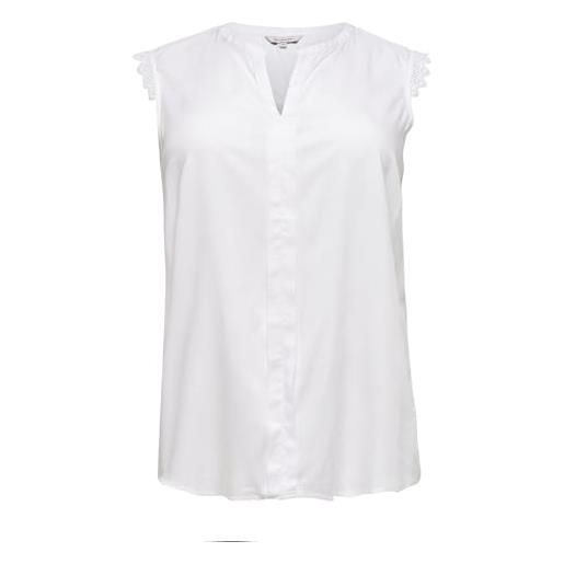 ONLY Carmakoma maglietta da donna carmumi sl, nero, 52