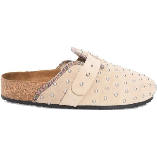 Arizona Love mules con borchie - toni neutri