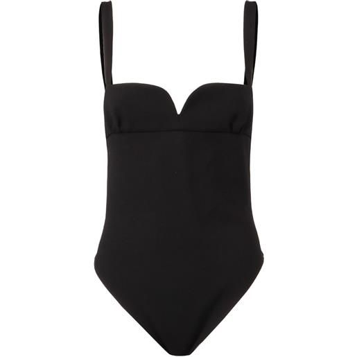 Magda Butrym costume intero senza spalline - nero