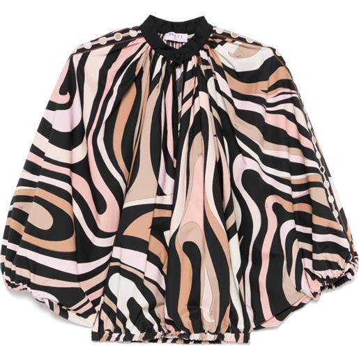 PUCCI felpa con stampa - nero