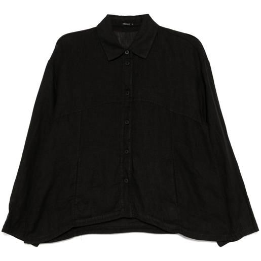 Transit camicia a maniche lunghe - nero
