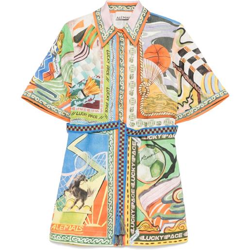 ALEMAIS chemisier lucky pace - blu