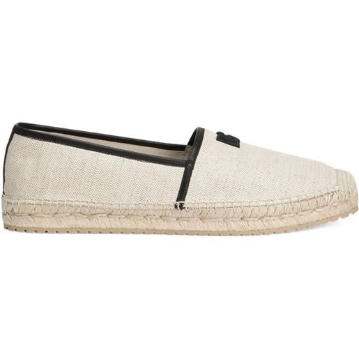 Dolce & Gabbana espadrilles con applicazione - toni neutri