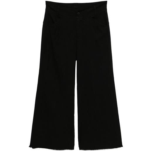 Transit pantaloni a gamba ampia - nero
