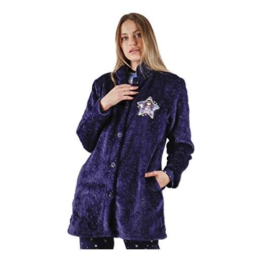 Gorjuss santoro - vestaglia da donna a maniche lunghe catch a falling star, marino, m