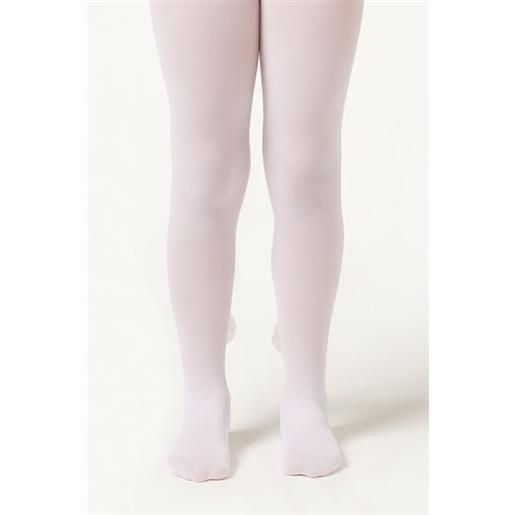 Calzedonia collant da bambina con fiocco bianco