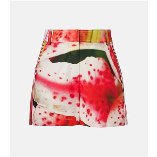 Tory Burch shorts cargo in misto cotone