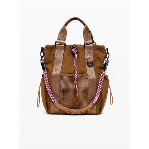 Desigual zaino multi-posizione con cordoncini