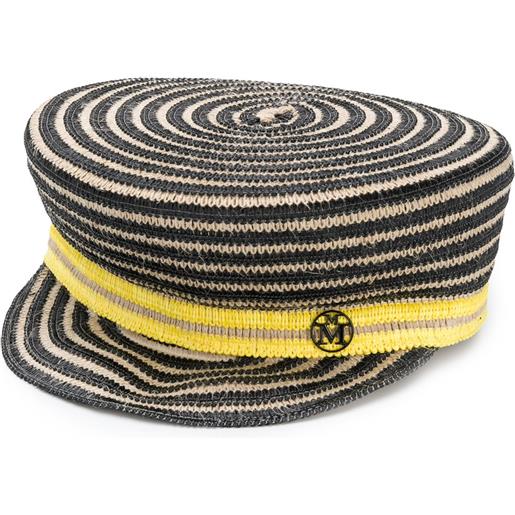 Maison Michel cappello baker boy - toni neutri