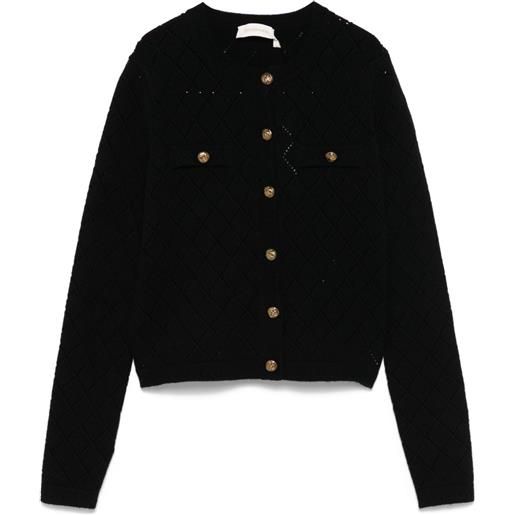 ZIMMERMANN cardigan illustration - nero