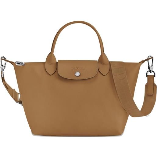 Longchamp borsa tote le pliage xtra piccola in pelle - marrone