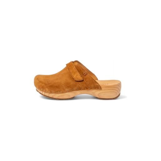 El Naturalista per donna. 258341255005_023 zoccoli in pelle marrone shokunin n5834 [3083519], 3 a 5cm, velcro, casual
