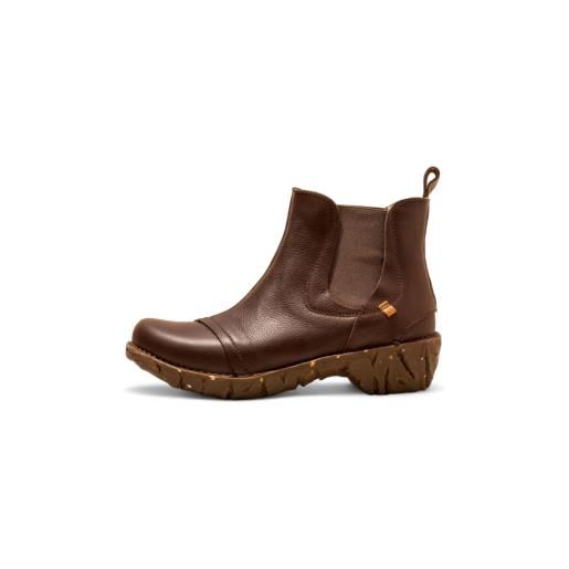 El Naturalista per donna. 2n1582120005_012 stivaletti n158 yggdrasil in pelle marrone [2189431], basso, 3 a 5cm, nessuno, casual