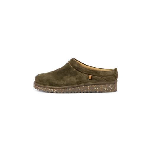 El Naturalista per donna. 2563611fe005_0g3 zoccoli in pelle n5636 verde [3181175], basso, nessuno, casual