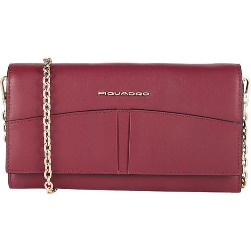 PIQUADRO - portafoglio con tracolla