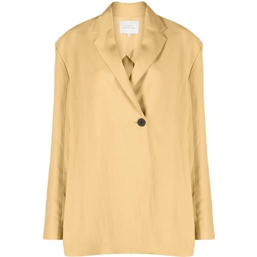 Studio Nicholson giacca doppiopetto - toni neutri