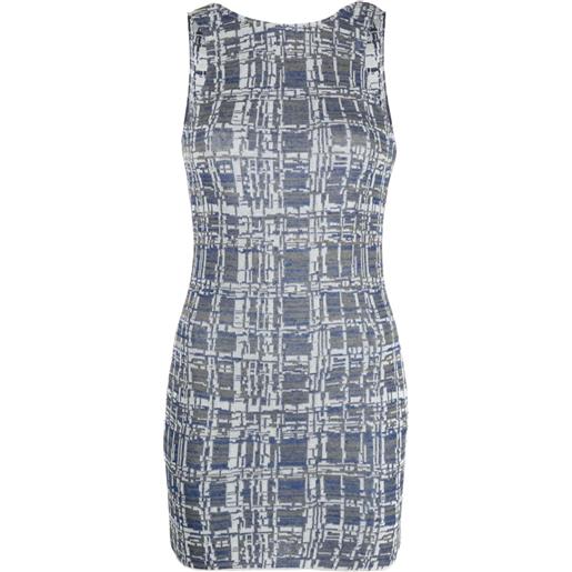 VITELLI abito corto smanicato - blu