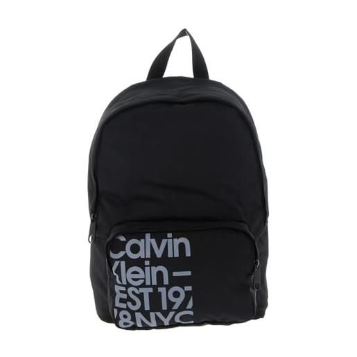 Calvin Klein ckj sport essentials campus backpack44 gr black/overcast grey print