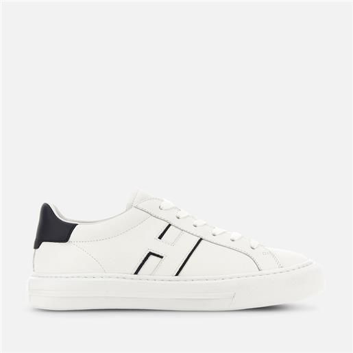 Hogan uomo sneakers basse, blu, bianco (taglia 8)