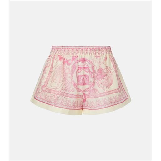Versace shorts underwater barocco in voile