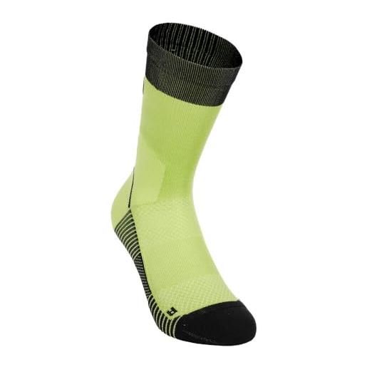The North Face nf0a882friq1 trail run sock crew calzini uomo fizz lime taglia s