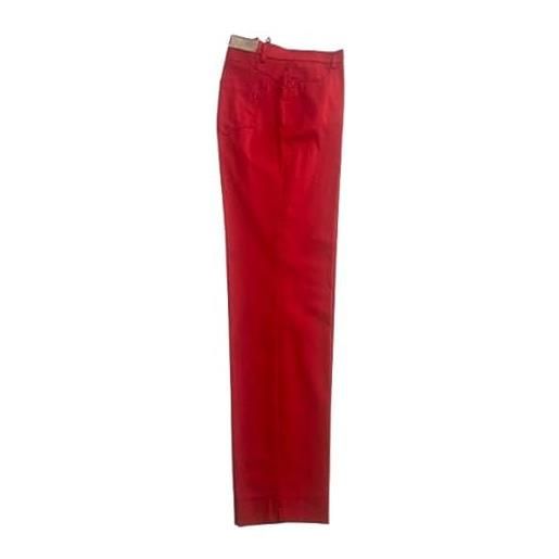 Carla Ferroni 12820 pantalone lampone 50