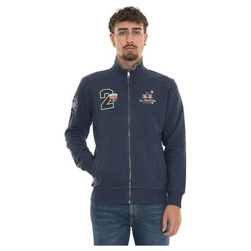 La Martina felpa con zip uomo art. Zmf316 fp575