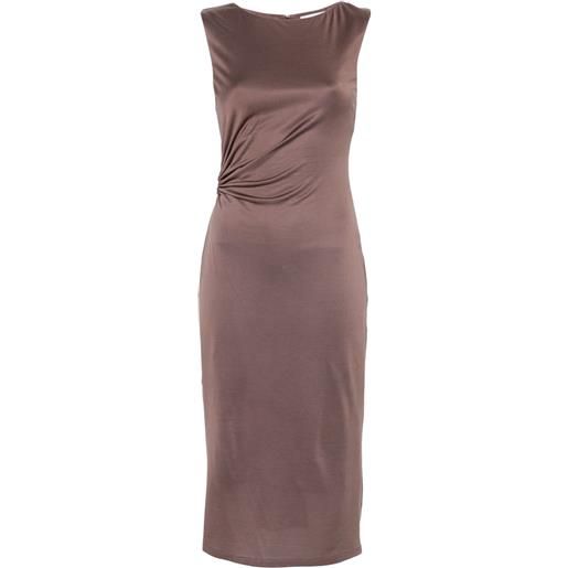 MALINA abito marquis - marrone