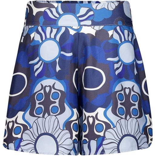 PAULA shorts a fiori - blu