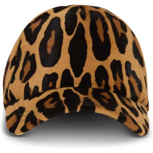 Balmain cappello da baseball con stampa - marrone