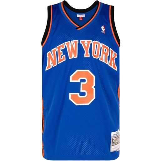 Mitchell & Ness t-shirt swingman nba new york knicks 2005/06 stephon marbury - blu