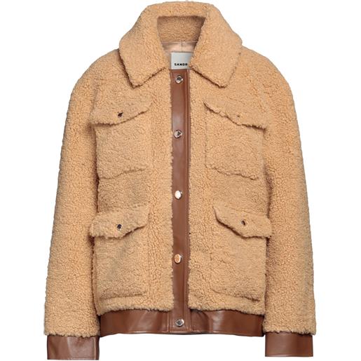 SANDRO - teddy coat