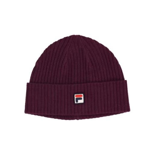 FILA fisherman beanie with f-box logo berretto, fiore invernale, taglia unica unisex-adulto