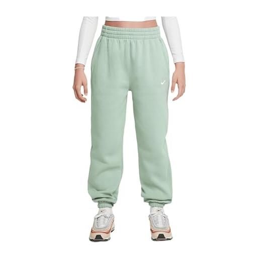 Nike sportswear fd2933 - pantaloni larghi in pile, per bambini più grandi (ragazze)