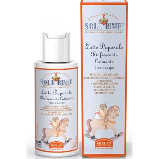 Helan sole bimbi latte doposole rinfrescante e calmante 150 ml