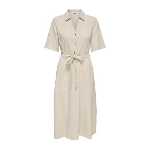Jdy jdysay 2/4 midi shirt dress wvn noos, kalamata, m