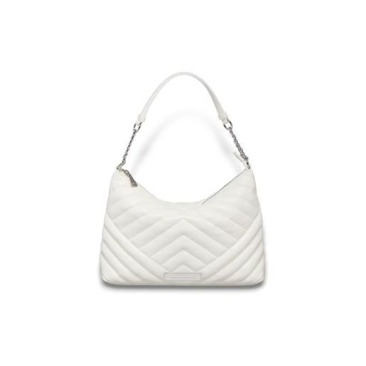 Armani Exchange per donna. [xw000300af12037u0003] borsa hobo bianca, bianco, casual, poliestere