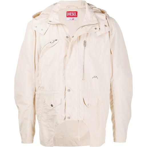 Diesel giacca con cappuccio - toni neutri