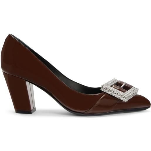 Giuseppe Zanotti pumps con fibbia - nero