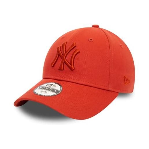 New Era 9forty - berretto per bambini new york yankees, rosso, colore: rosso, 6- 12 anni