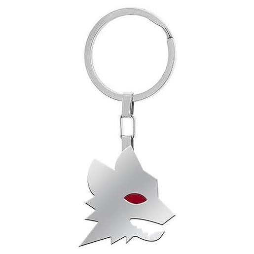 A.S. Roma portachiavi da unisex della squadra as roma della collezione roma - gioielli squadre. Portachiavi in acciaio. Dimensione ciondolo: 30 mm circa. La referenza è b-rp001xar