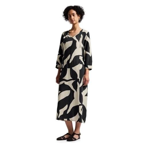 Street One a144498 abito midi fantasia, whale tail grey, 42 donna