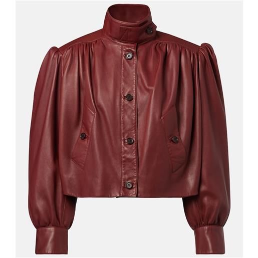 Chloe chloã© giacca cropped in pelle