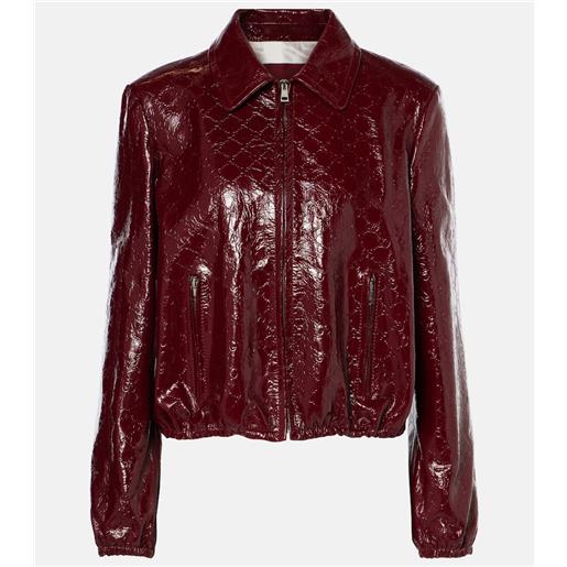 Gucci bomber in pelle