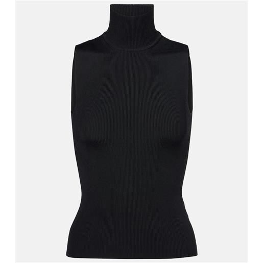 Khaite dolcevita benita in maglia a coste