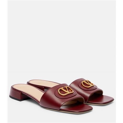 Valentino Garavani sandali vlogo in pelle
