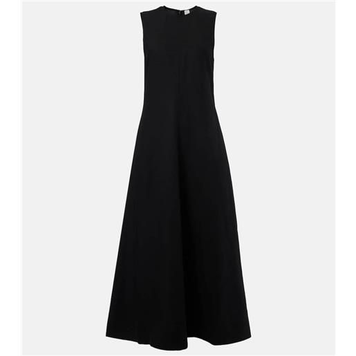 Toteme abito lungo in jersey