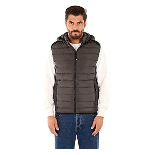 Giubbotto Senza Maniche Gilet Imbottito Uomo Senza Maniche Con
